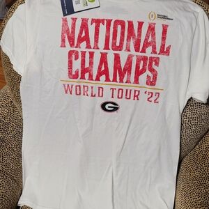National Champs Georgia World Tour '22 T-Shirt